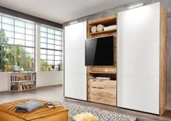 MID.YOU Schiebetürenschrank Magic-201 eichefarbig Outlet