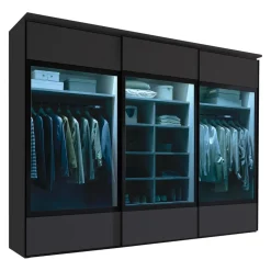Moderano Schiebetürenschrank Paludi Vulkan Outlet