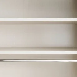 Moderano Schiebetürenschrank Primo 16 Artisan Eiche, AW Alpinweiss Clearance