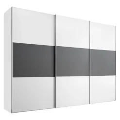 Moderano Schiebetürenschrank Primo AW Alpinweiss, Vulkan Best