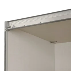 Moderano Schiebetürenschrank Primo AW Alpinweiss, Vulkan Best
