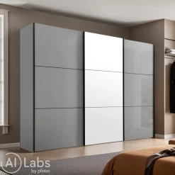Moderano Schiebetürenschrank Primo-Glas Saphir Sale