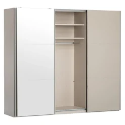 Moderano Schiebetürenschrank Primo-Glas SN Sand Outlet