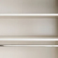 Moderano Schiebetürenschrank Primo-Glas AW Alpinweiss Discount