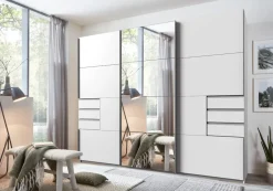 MID.YOU Schiebetürenschrank Saigon weiss New