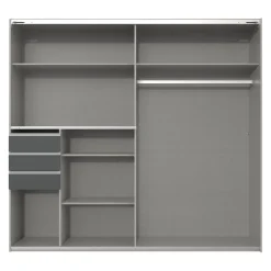 MID.YOU Schiebetürenschrank Saigon graphitschwarz Sale