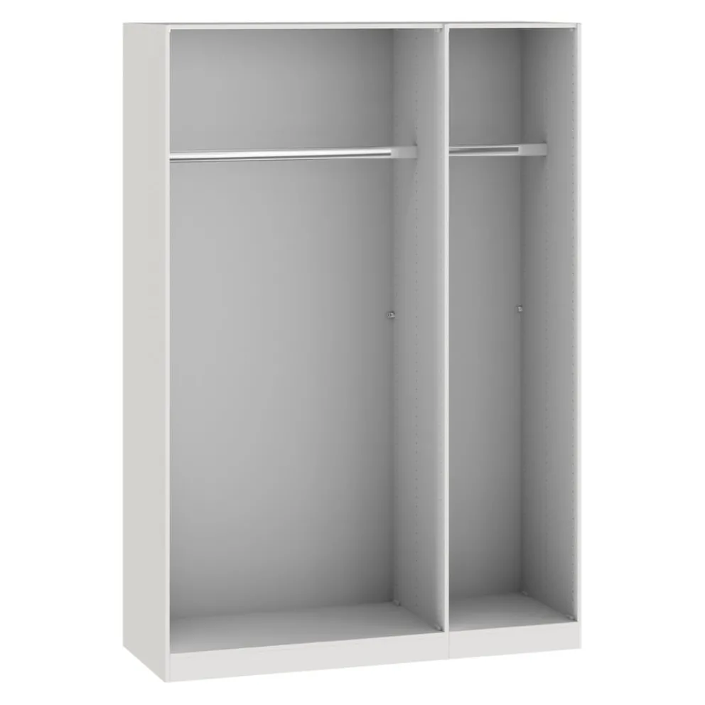 BYYU Schiebetürenschrank Slide Glas Graugrün, Spiegel Discount