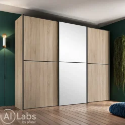 Moderano Schiebetürenschrank System One 06 Sonoma Eiche Online