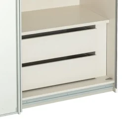 Moderano Schiebetürenschrank System One 96 weiss Discount