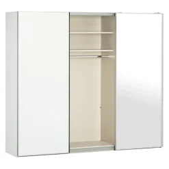 Moderano Schiebetürenschrank System One 96 weiss Discount