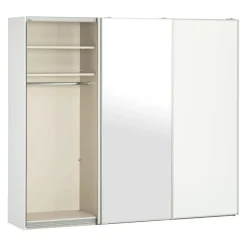 Moderano Schiebetürenschrank System One 96 weiss Discount