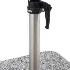 GLATZ Schirmsockel Alu-Smart/ -Twist granitgrau New