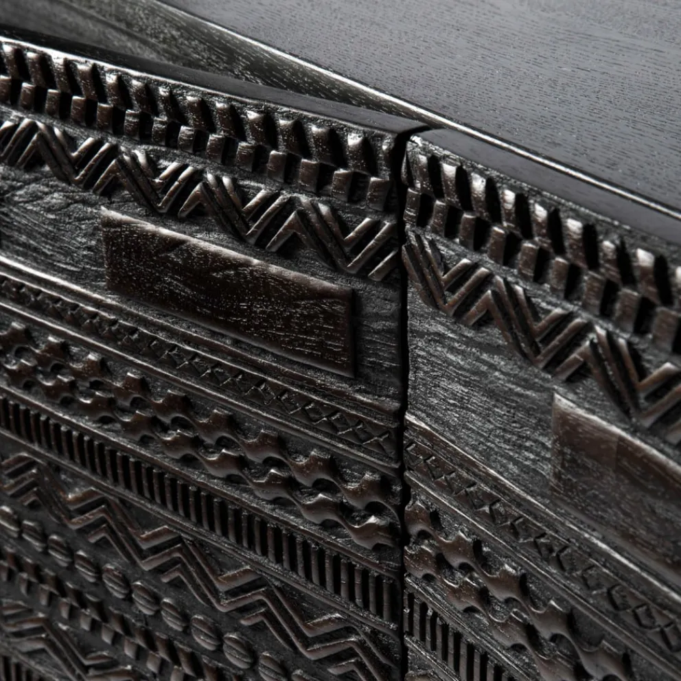 Ethnicraft Schrank Ancestors schwarz Discount