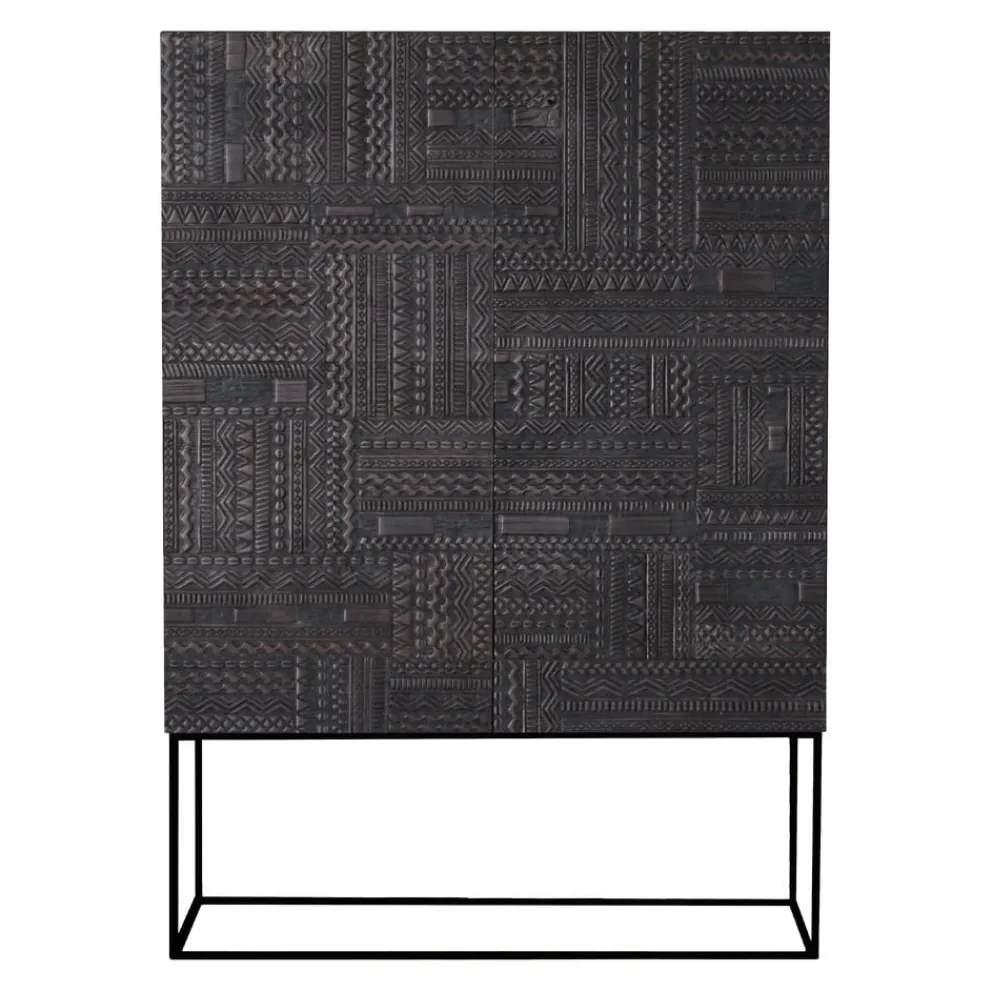 Ethnicraft Schrank Ancestors schwarz Discount