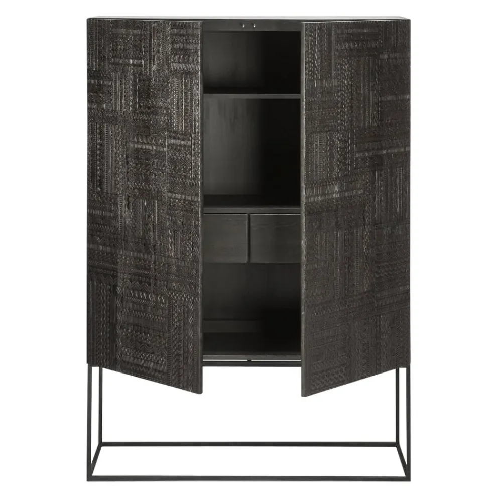 Ethnicraft Schrank Ancestors schwarz Discount