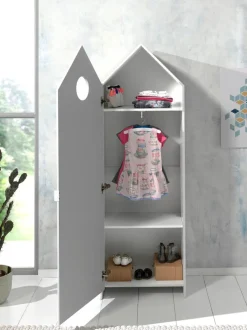 JAXX Schrank Casami blau, gelb, weiss New