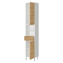 MID.YOU Schrank Torrance grandson-eiche-nb., weiss Sale