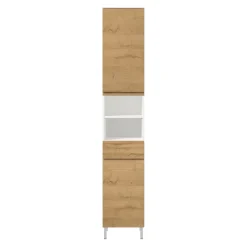 MID.YOU Schrank Torrance grandson-eiche-nb., weiss Sale