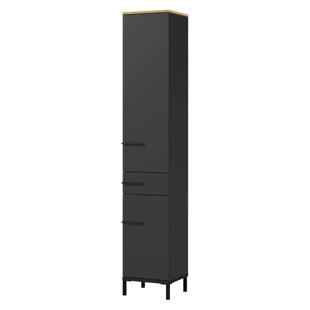 MID.YOU Schrank Yonkers graphit, navarra-eiche-nb. Online