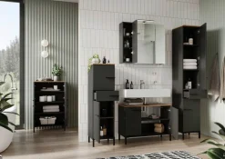 MID.YOU Schrank Yonkers graphit, navarra-eiche-nb. Online