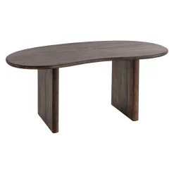 MID.YOU Schreibtisch Akazie dunkelbraun Outlet