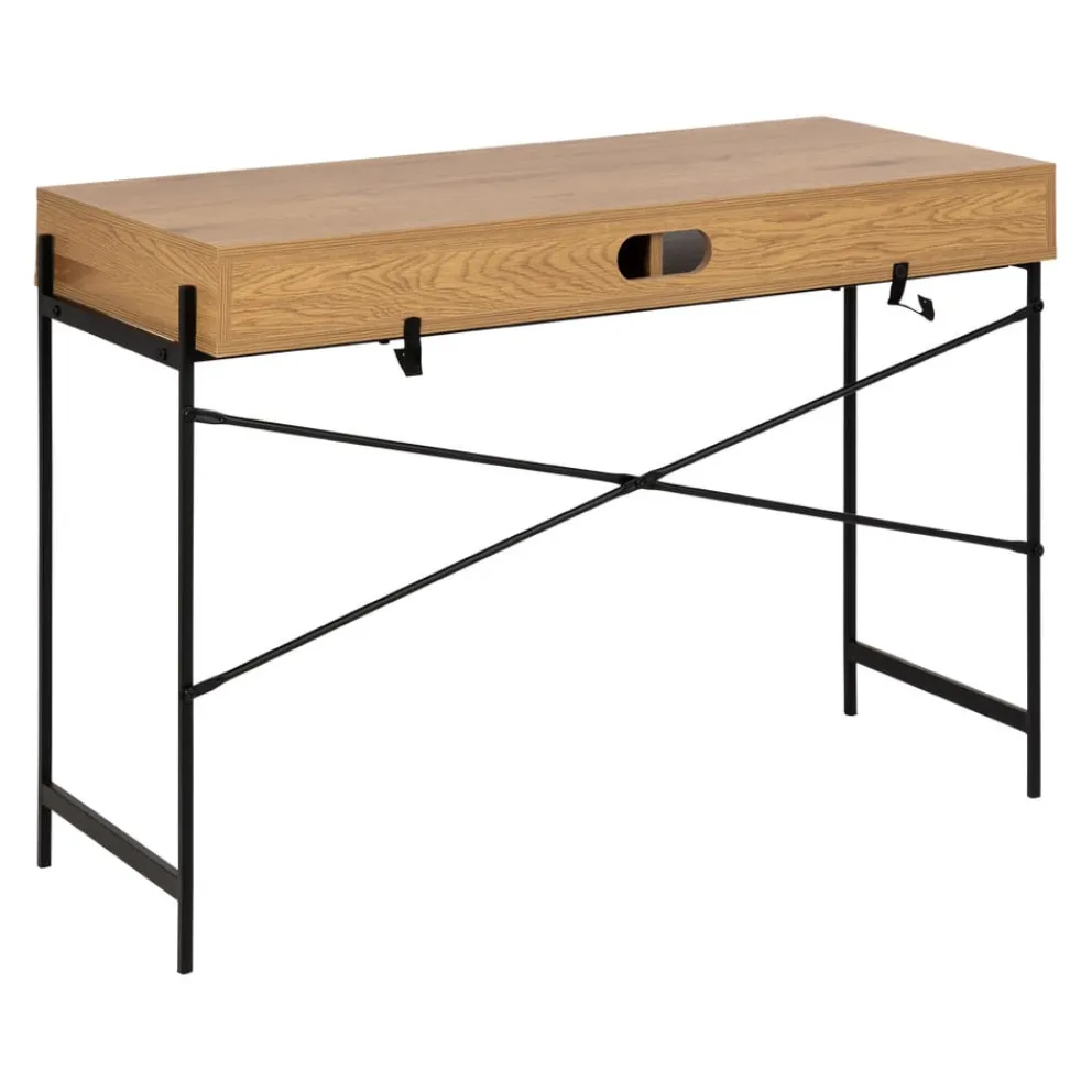 MID.YOU Schreibtisch Angus wildeichefarbig Discount