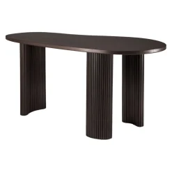 Ethnicraft Schreibtisch Boomerang dunkelbraun Clearance