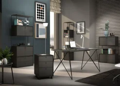 Novel Schreibtisch Brera graphitschwarz Sale