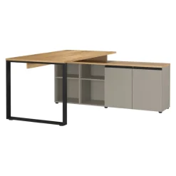 Novel Schreibtisch Deltona-105 steingrau New