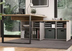 Novel Schreibtisch Deltona-105 steingrau New