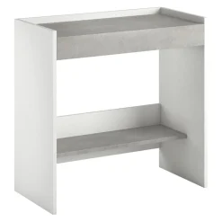 Sikelia Schreibtisch Desk betongrau, weiss Sale