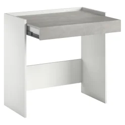 Sikelia Schreibtisch Desk betongrau, weiss Sale