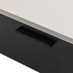 Johann Jakob Schreibtisch Fenton kaschmir, schwarz Outlet