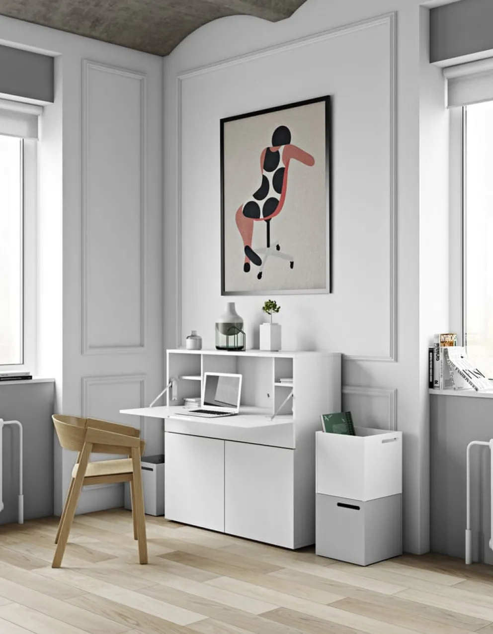 Temahome Schreibtisch Focus weiss Clearance