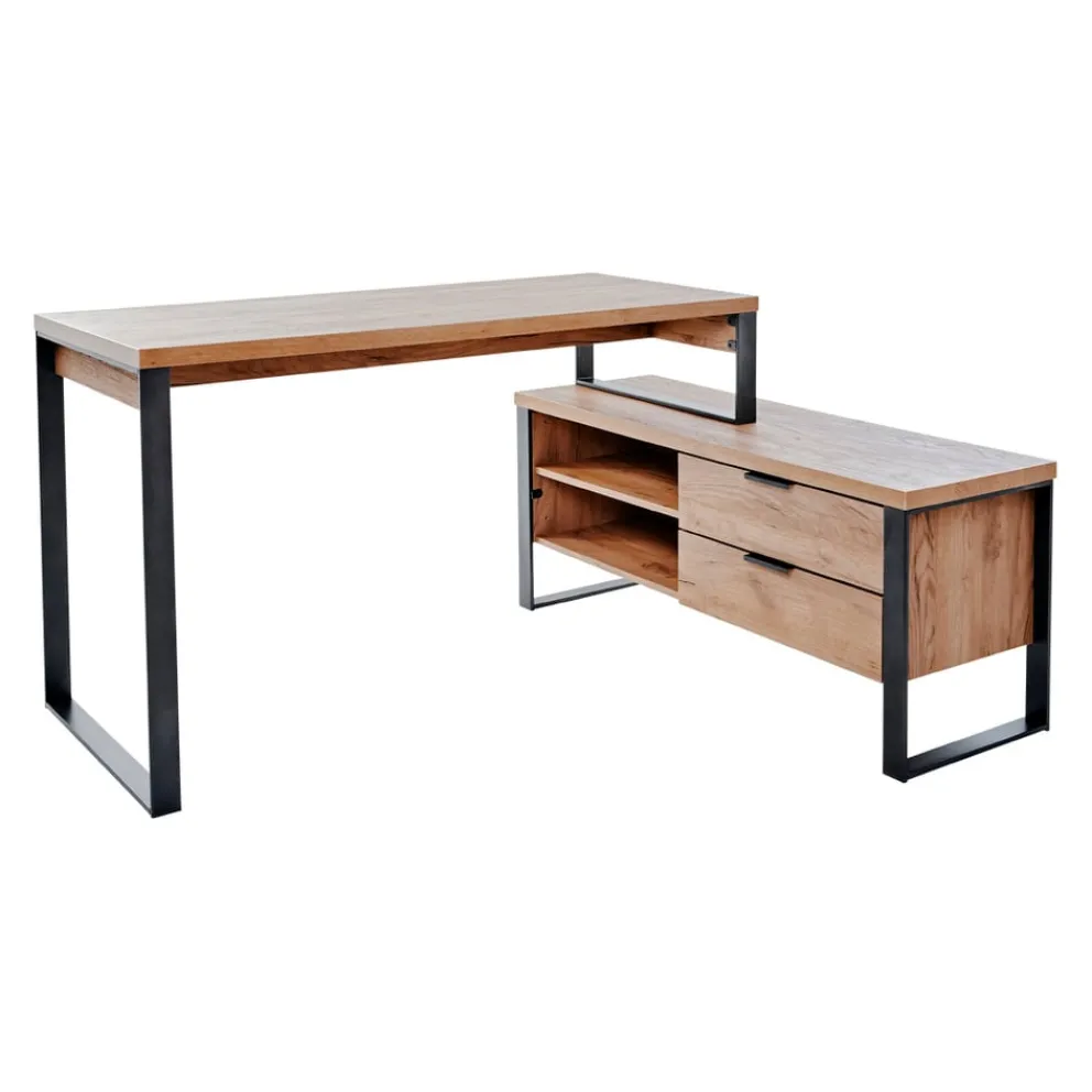 Novel Schreibtisch Frame eichefarbig Hot