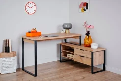 Novel Schreibtisch Frame eichefarbig Hot