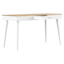 Temahome Schreibtisch Horizon eichefarbig, weiss