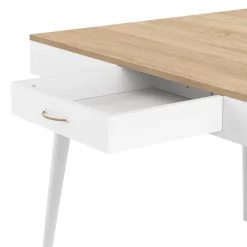 Temahome Schreibtisch Horizon eichefarbig, weiss