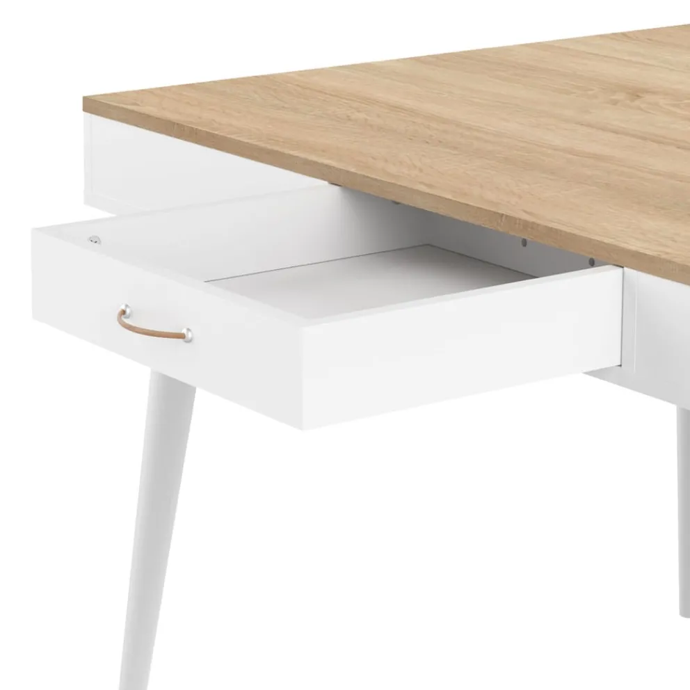 Temahome Schreibtisch Horizon eichefarbig, weiss