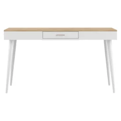 Temahome Schreibtisch Horizon eichefarbig, weiss