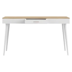 Temahome Schreibtisch Horizon eichefarbig, weiss