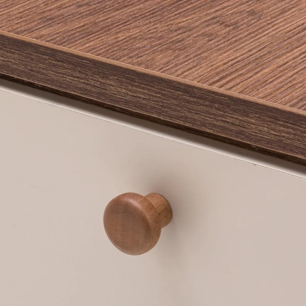 Cilek Schreibtisch Lapel crème, nussbaumfarbig Hot