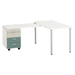 Karl Omlin AG Schreibtisch Movie-8 weiss Sale