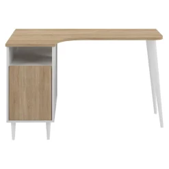 Temahome Schreibtisch Nook eichefarbig, weiss Best