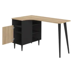 Temahome Schreibtisch Nook eichefarbig, schwarz Hot