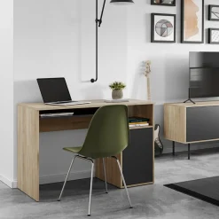 Temahome Schreibtisch Oxford eichefarbig, schwarz Hot