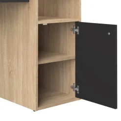Temahome Schreibtisch Oxford eichefarbig, schwarz Hot