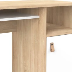 Temahome Schreibtisch Oxford eichefarbig, weiss