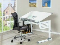 MID.YOU Schreibtisch Skalare weiss Hot