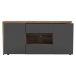 Temahome Schreibtisch Tango-105 nussbaumfarbig, schwarz Sale